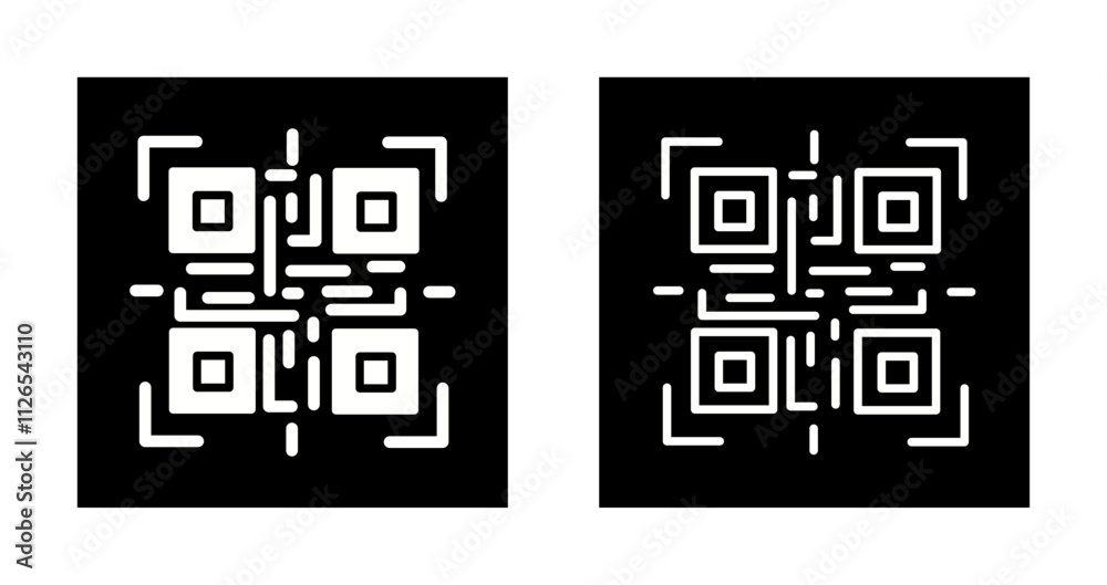 QR Code Reader Icon Design