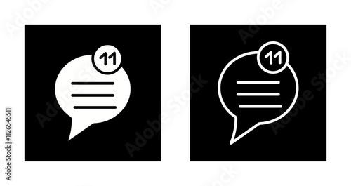 Unread Message Icon Design