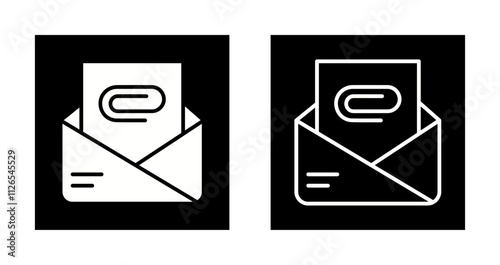 Attachment Clip Icon Design