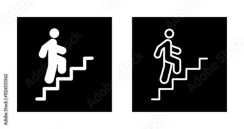 Career Ladder Icon Design