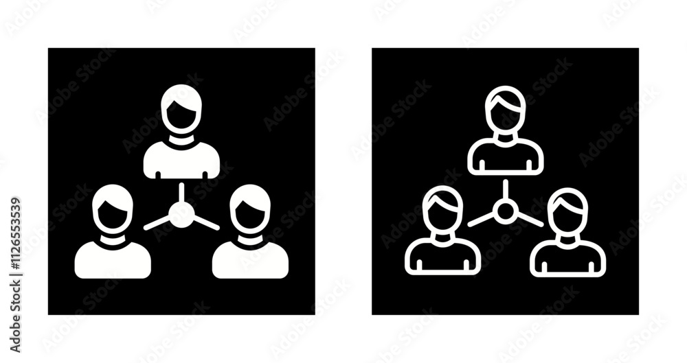 Employee Connection Icon Design Employee Connection Icon Design