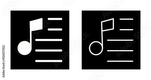 Party Playlist Icon Design