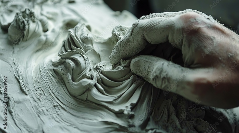 A close-up of a hand molding soft clay into an intricate shape, symbolizing the process of crafting an idea into something tangible. A close-up of a hand molding soft clay into an intricate shape, symbolizing the process of crafting an idea into something tangible.