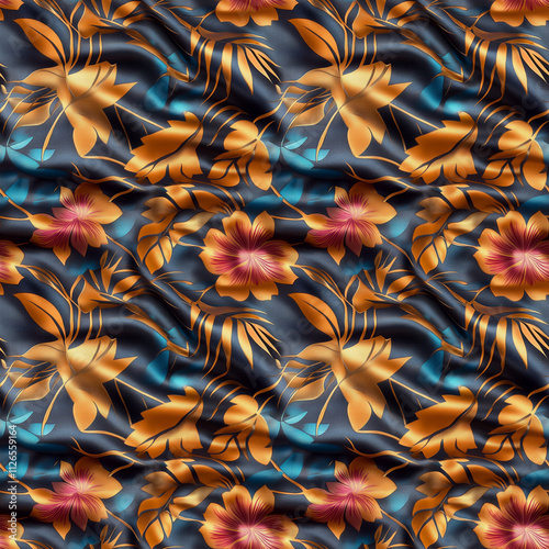 pattern of silk texture