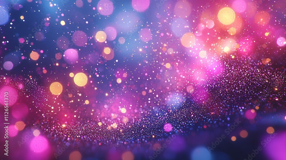 Magical Dust Particles Abstract Bokeh Background Magical Dust Particles Abstract Bokeh Background