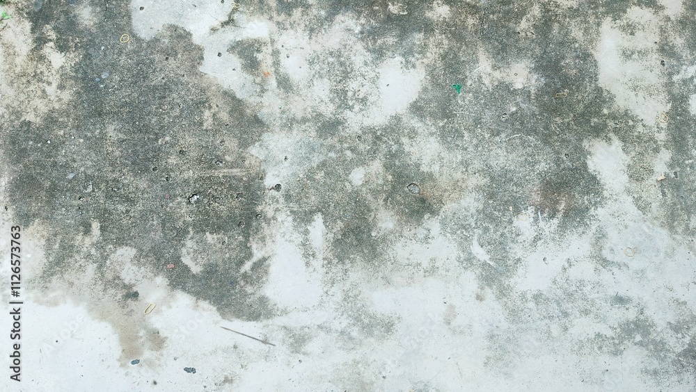 Obraz premium Grungy cement texture background. Spots of white paint on a gray concrete background. old cement texture 