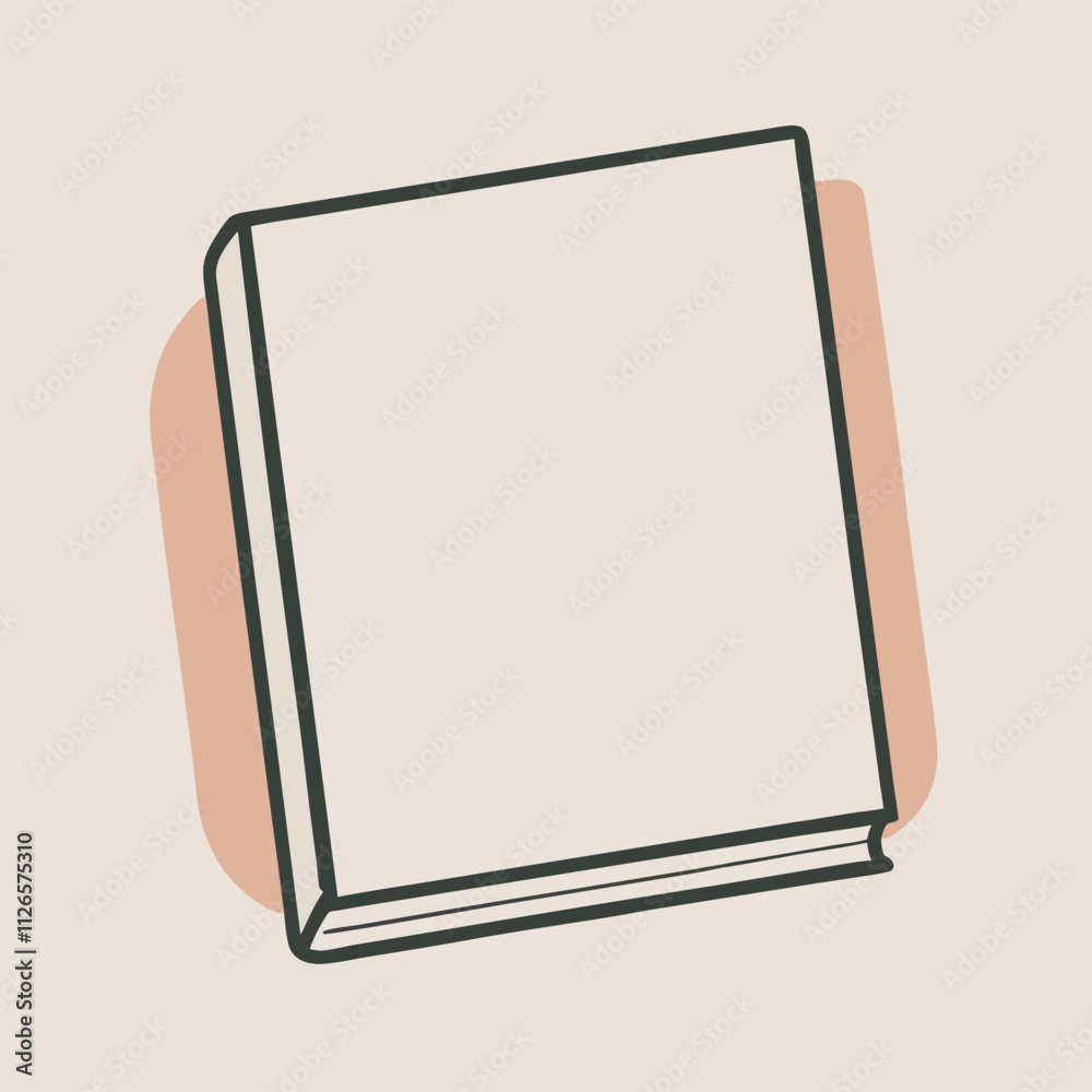 a black and white line drawing of a book a black and white line drawing of a book