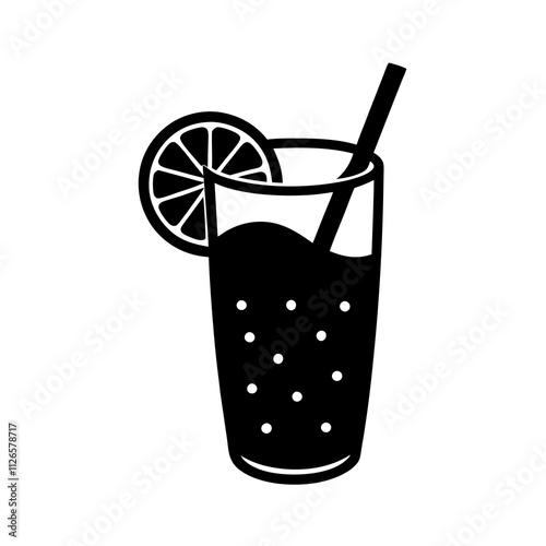 lemonade food vector silhouette design 