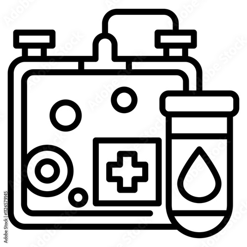 apheresis single icon photo