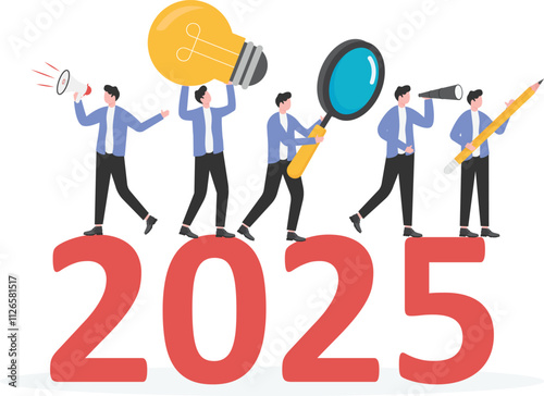 New Year 2025 business goals and business outlook, commercial team's plans and projections for future business,

