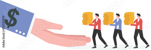 U.S. debt, paying off a debt or loan, repaying money, solving a financial problem,

