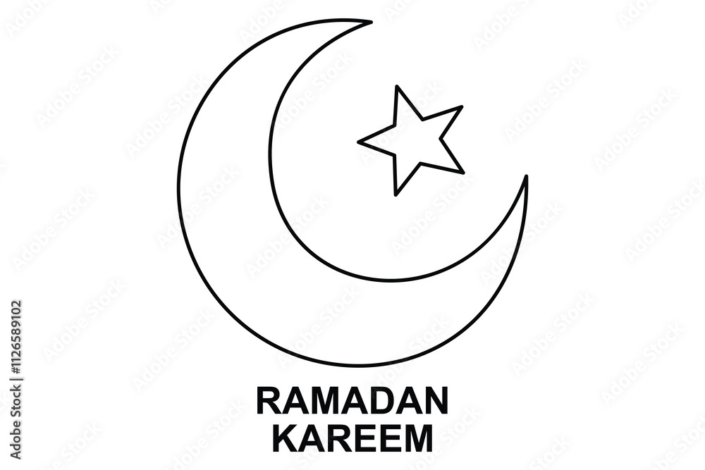 Moon and star icon. ramadan icon symbol vector illustration
Moon and star icon. ramadan icon symbol vector illustration