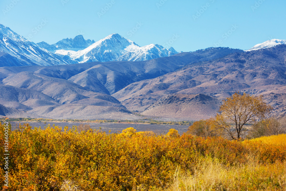 Fototapeta premium Autumn in Sierra Nevada