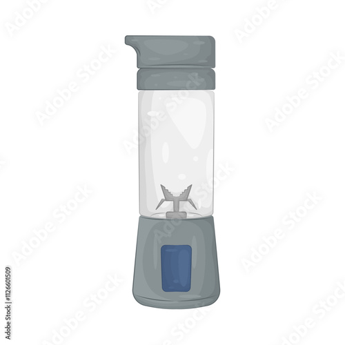 Illustration of Portable Blender