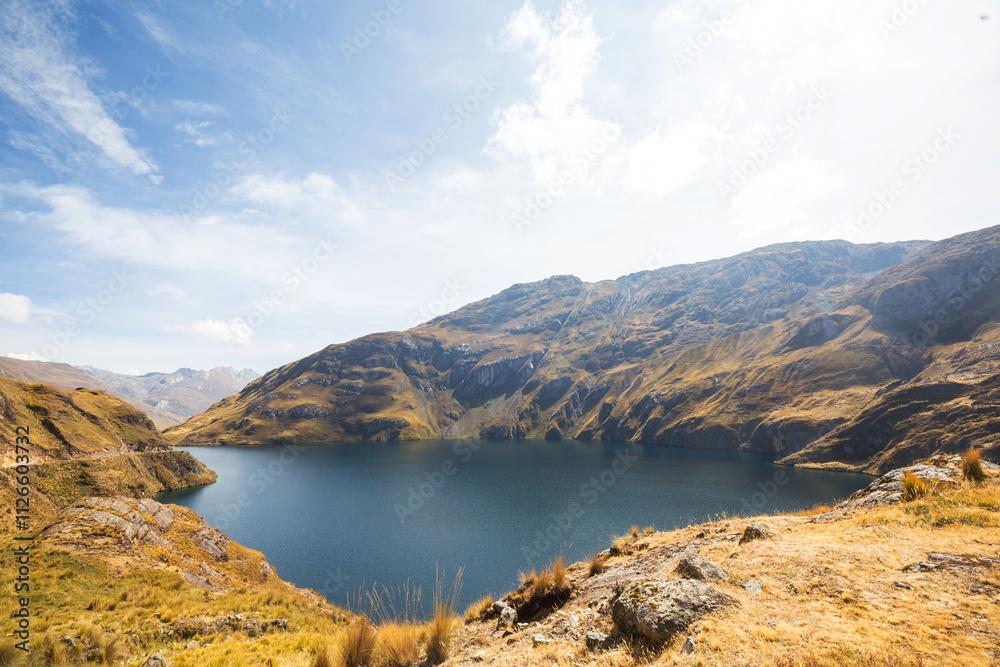 Lake in Cordillera Lake in Cordillera