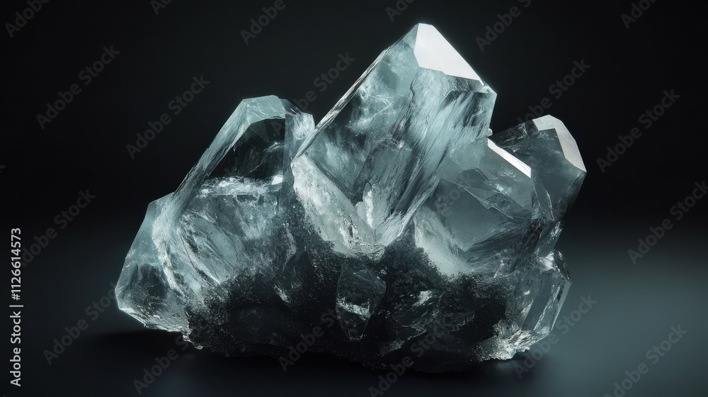 Raw lithium ore with crystalline structure, symbolizing energy and technological potential. Raw lithium ore with crystalline structure, symbolizing energy and technological potential.