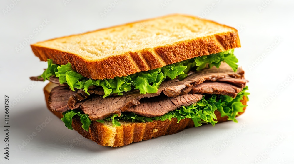 Delicious sandwich with fresh ingredients. Delicious sandwich with fresh ingredients.