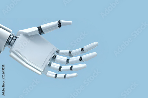 Futuristic Design of an Advanced Robotic Arm with AI Technology