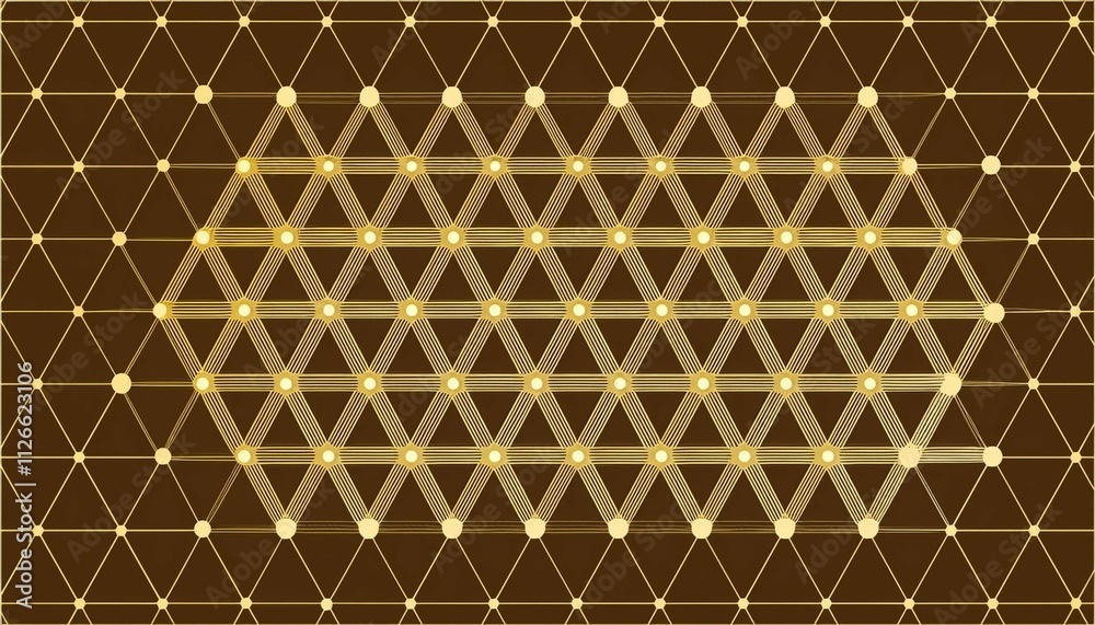golden lines and triangles golden lines and triangles