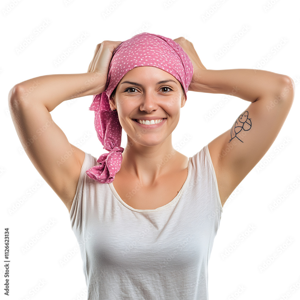 Radiant and Resilient:A Cancer Survivor's Triumphant Smile Radiant and Resilient:A Cancer Survivor's Triumphant Smile