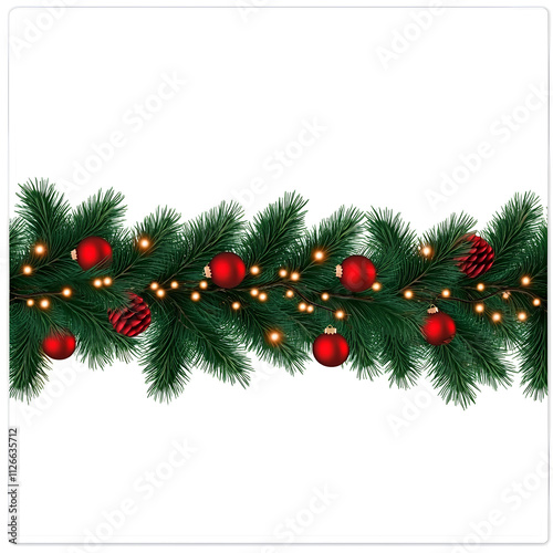 Christmas decorative seamless