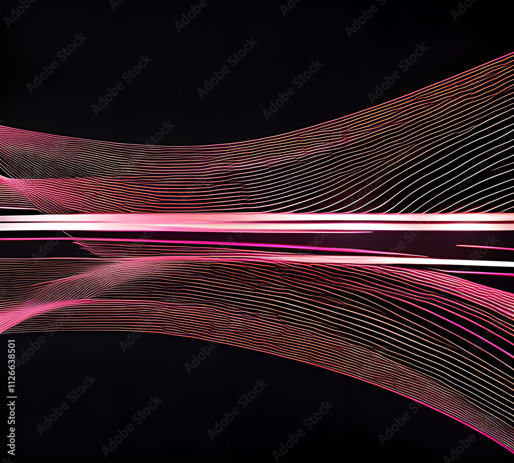 Glowing lines neon banner background Illumination lines Neon light background Feeling.Digital particles rainbow colors.light effect cold yellow red Background.generative ai Glowing lines neon banner background Illumination lines Neon light background Feeling.Digital particles rainbow colors.light effect cold yellow red Background.generative ai