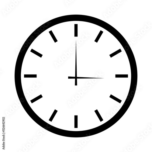 clock icon inline stroke time symbol