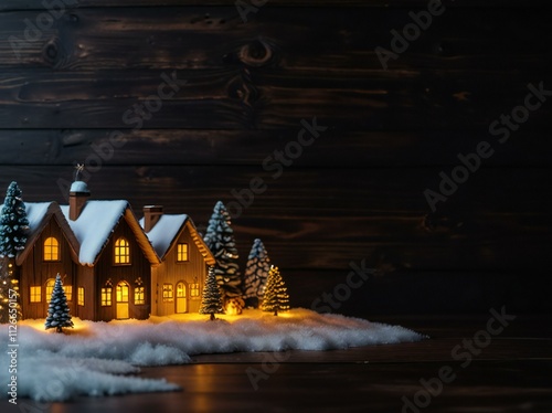 christmas tree in the city