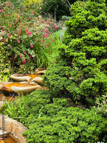 Obraz na płótnie Chalice well garden w salonie