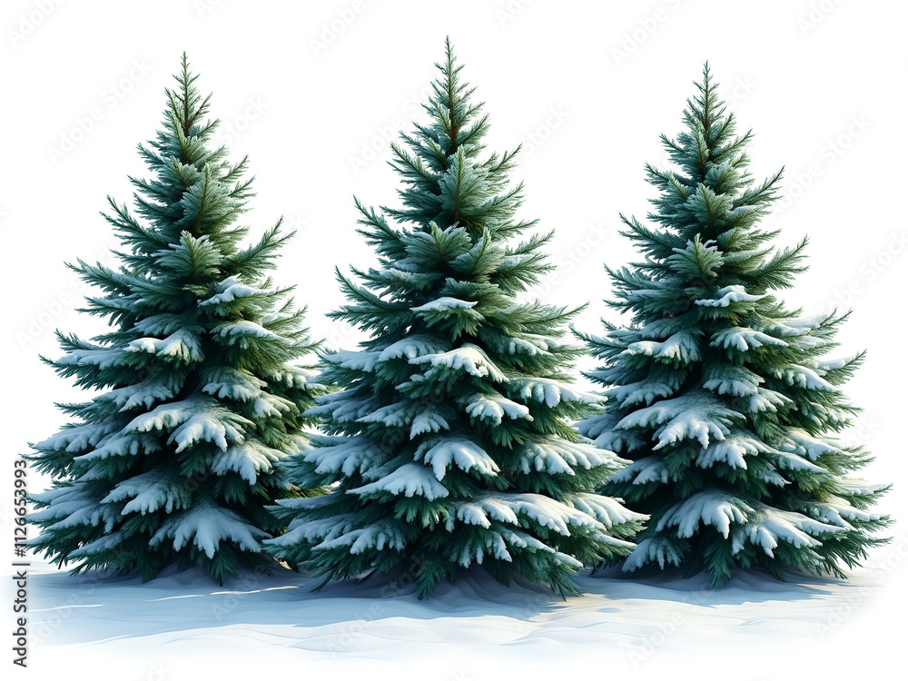 Christmas Tree Illustration, Featuring snow-covered designs perfect for winter holiday greeting cards, festive invitations and seasonal wall art. Christmas Tree Illustration, Featuring snow-covered designs perfect for winter holiday greeting cards, festive invitations and seasonal wall art.
