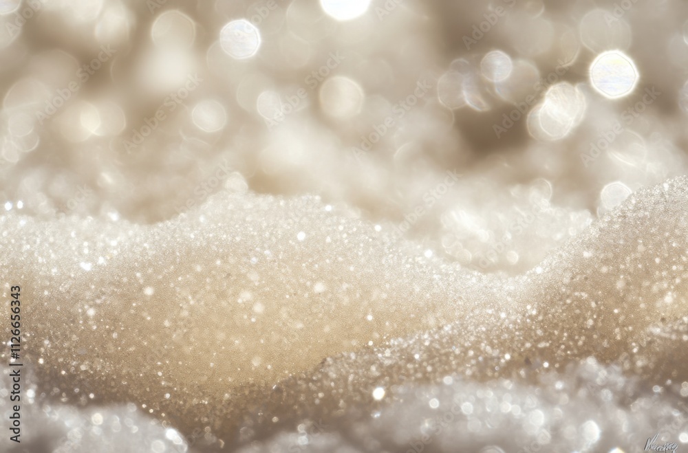 Close-Up View of Soft Foam with Glittering Bubbles and Shimmering Effects in a Dreamy Natural Background Creating an Ethereal Aesthetic Beauty Close-Up View of Soft Foam with Glittering Bubbles and Shimmering Effects in a Dreamy Natural Background Creating an Ethereal Aesthetic Beauty