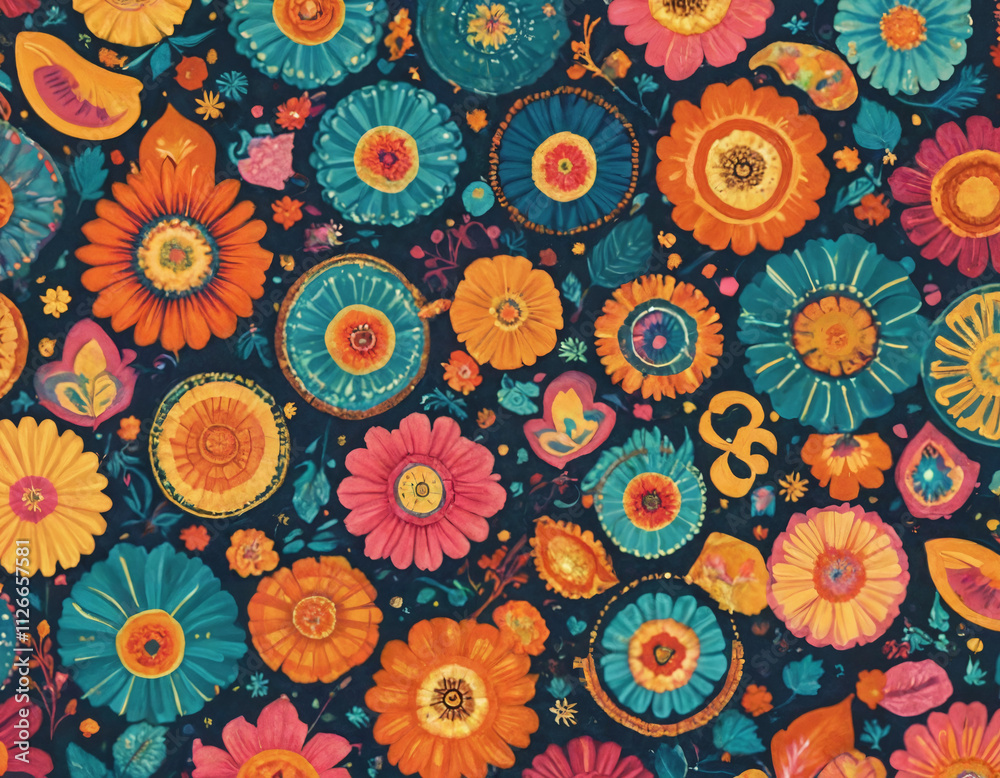 seamless pattern with flowers seamless pattern with flowers