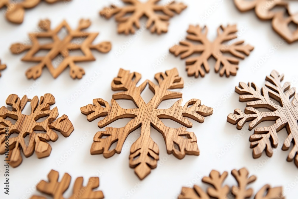 wooden snowflakes for winter decorations and crafts wooden snowflakes for winter decorations and crafts