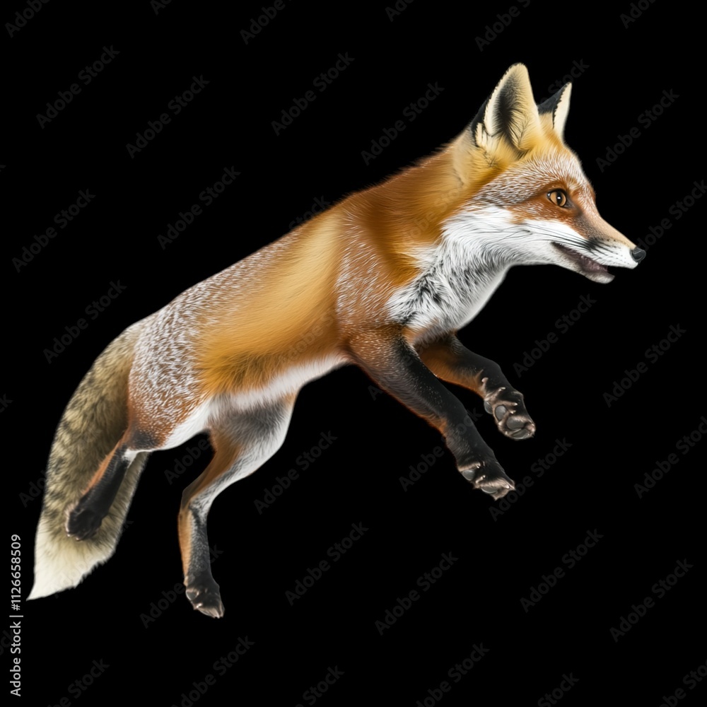 Obraz premium red fox vulpes
