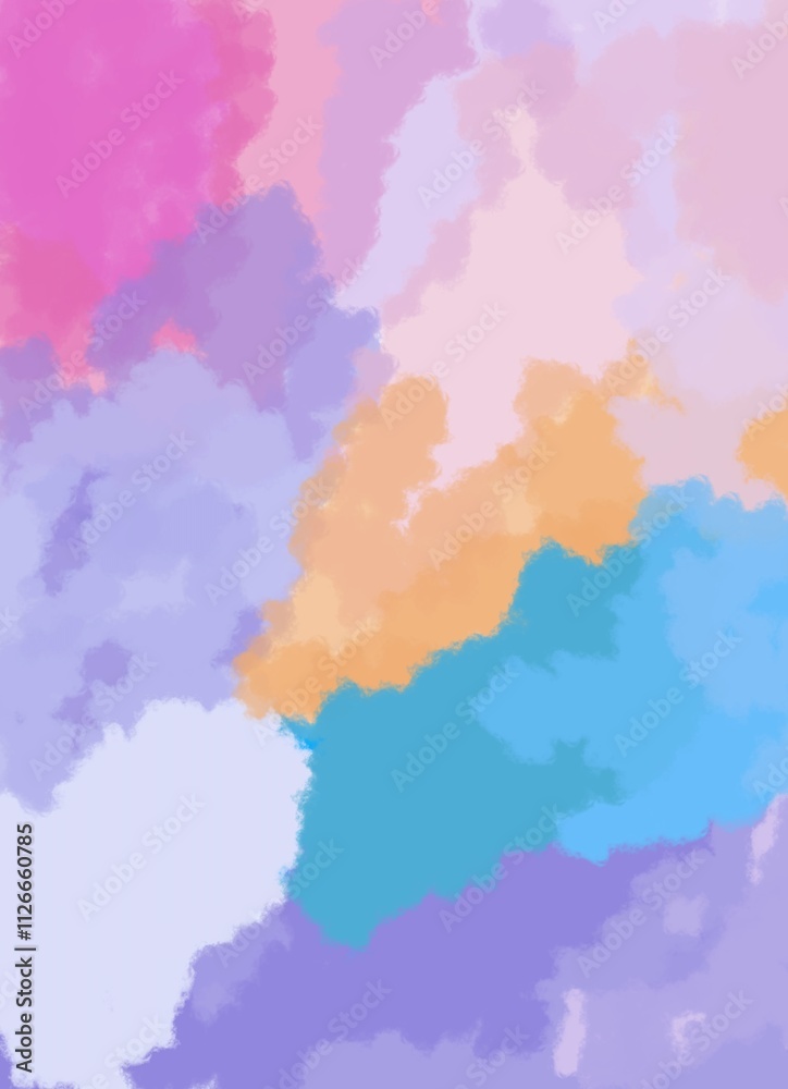 Obraz premium Pastel Abstract Background with Soft Color Gradient