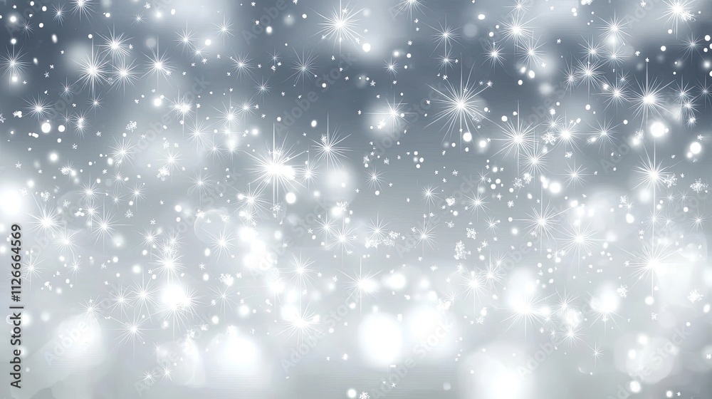 Silver Sparkling Background Silver Sparkling Background