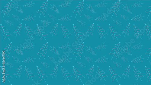 Background Featuring Modern Christmas Tree Art - Elegant Design for Holiday Cards, Invitations, and Wrapping Paper