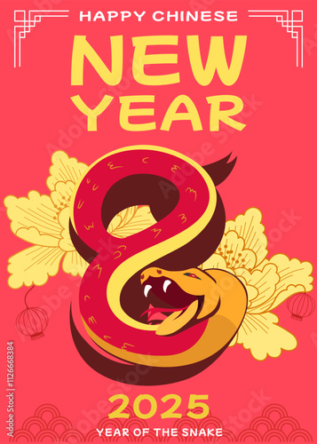 Chinese New Year festive poster