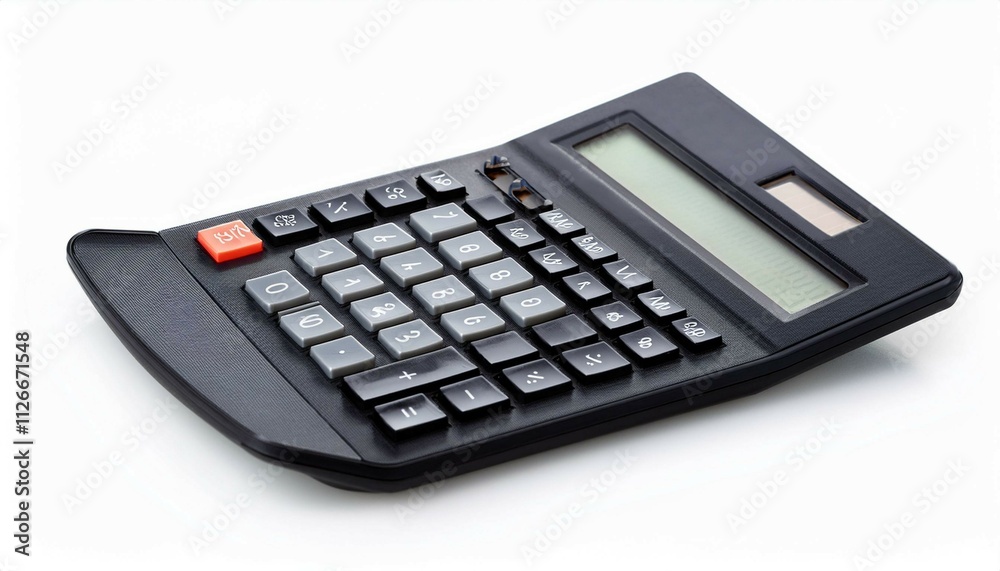 calculator isolated on white background calculator isolated on white background