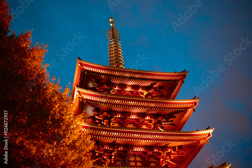 Sensoji Temple Asakusa in Japan