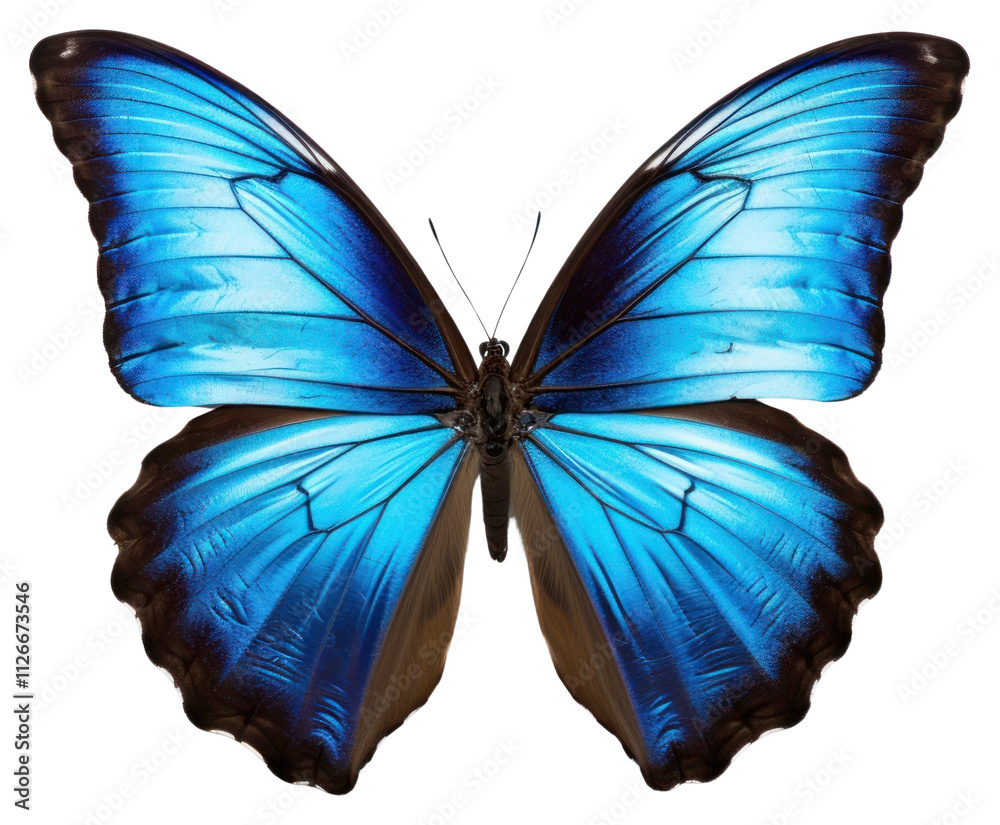 Fototapeta premium PNG Butterfly animal insect blue.
