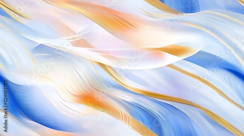 Serene Bloom,Whispers of Spring,Celestial Garden,Abstract Floral Design,Shimmering Petals