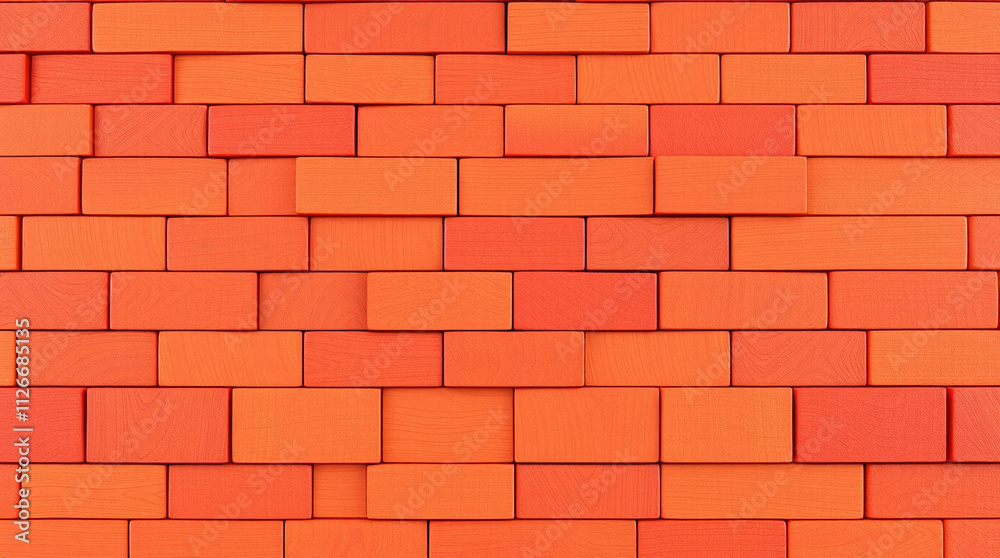 A precise architectural color photograph of a 3D render of a warm-toned colorful wood block wall background, emphasizing reds, oranges, yellows, detailed structures. A precise architectural color photograph of a 3D render of a warm-toned colorful wood block wall background, emphasizing reds, oranges, yellows, detailed structures.