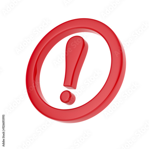 Red exclamation point on wh...