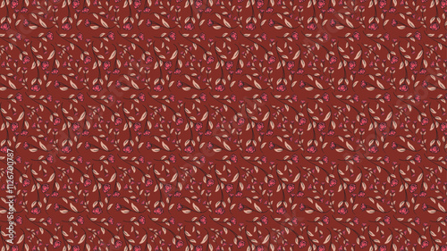 Background Vintage-Inspired Floral Pattern for Stylish Decor.