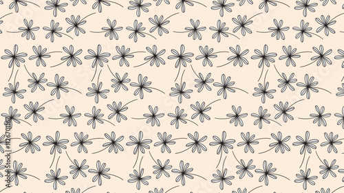 Background Elegant Abstract Leaf Motifs for Home Decor