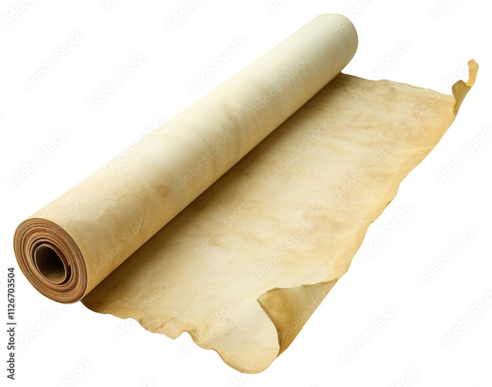 Fototapeta premium PNG Paper scroll sheet dynamite weaponry document.