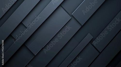 Dark Gray Abstract Geometric Background