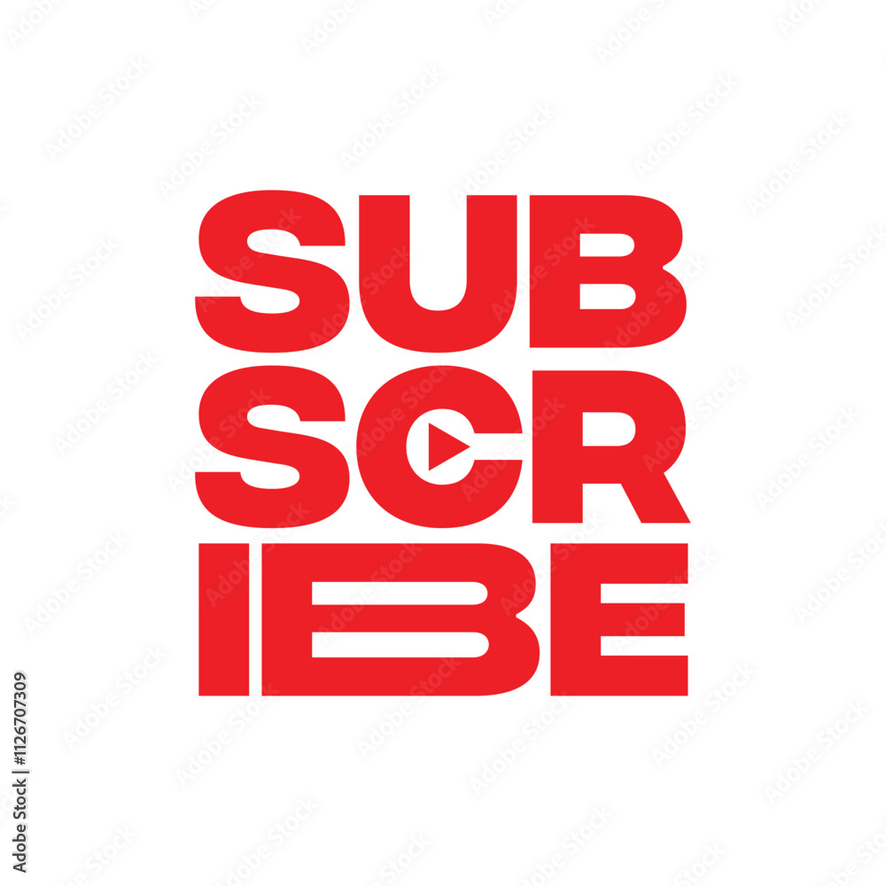 Subscribe now button, icon, sticker, label, badge. Red color subscription logo vector illustration. Subscribe modern typography logotype for web banner, poster, template design. Subscribe now button, icon, sticker, label, badge. Red color subscription logo vector illustration. Subscribe modern typography logotype for web banner, poster, template design.