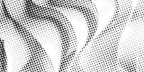 Halftone faded gradient texture. Grunge halftone grit background. White and black sand noise wallpaper. Retro pixilated vector backdrop